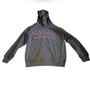 NWT Star Wars Gray Hooded Sweatshirt